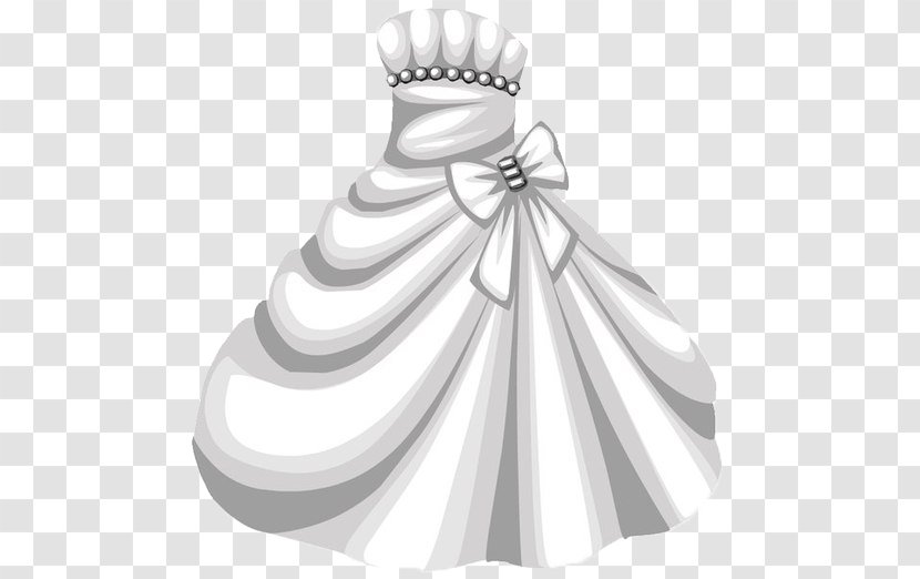 Gown Wedding Dress Clothing - Hand Transparent PNG