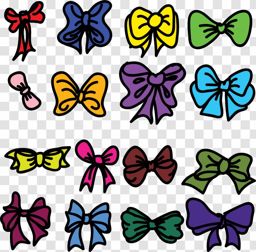 Clip Art Vector Graphics Openclipart Image - Invertebrate - Pretty Bow Transparent PNG