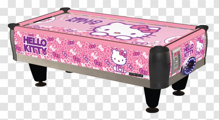 Hello Kitty Air Hockey Sega Table Games Arcade Game - AIR HOCKEY Transparent PNG