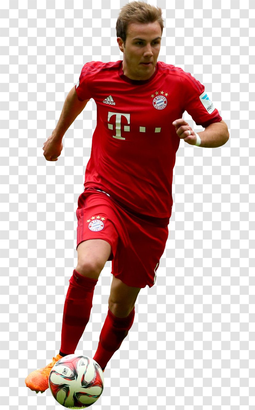 Mario Götze FC Bayern Munich Football Player - Shoe Transparent PNG