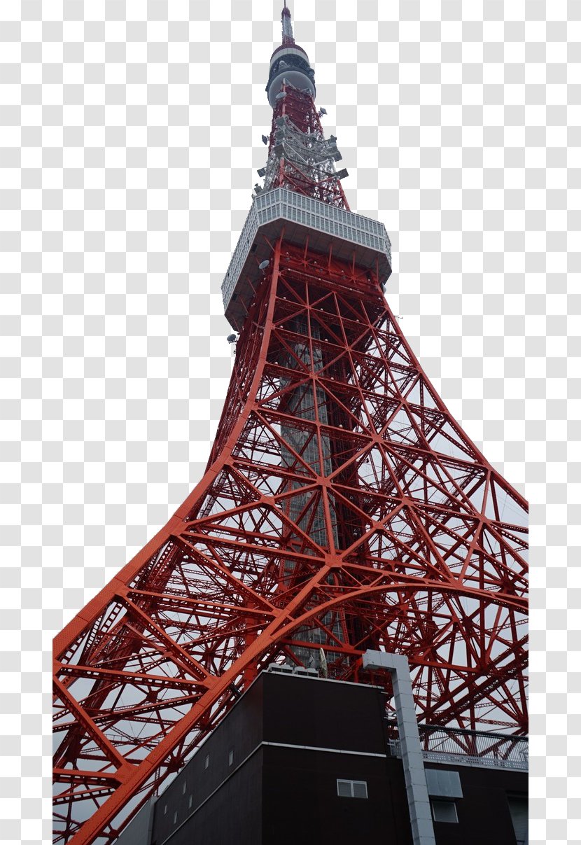 Tokyo Tower Roppongi U4e09u7530u88fdu9ebau6240 U516du672cu6728u5e97 - Landmark - Red And White Transparent PNG