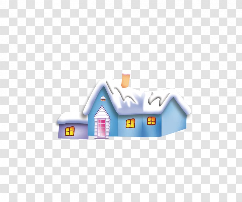 Christmas Snow - Vector House Transparent PNG