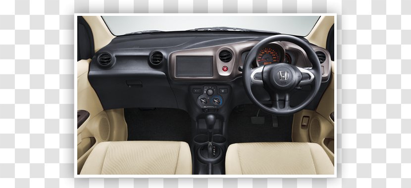 Honda Amaze Brio City Car - Steering Wheel - HONDA AMAZE Transparent PNG