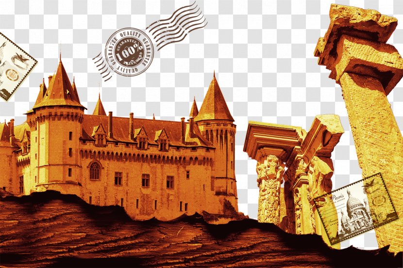 Chxe2teau De Chambord Middle Ages Castle Building Architecture - Medieval Transparent PNG