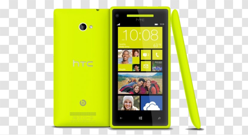 HTC Windows Phone 8X One (M8) 8S Smartphone - Lte Transparent PNG