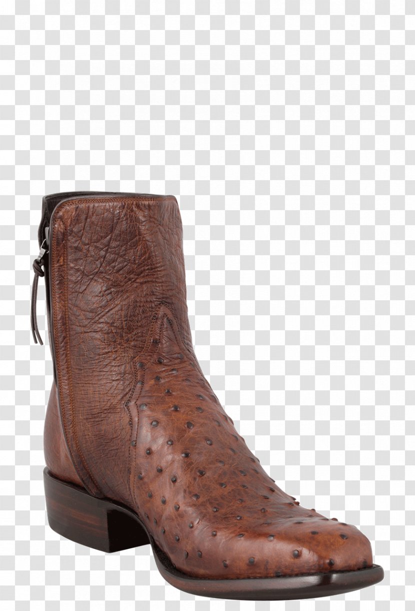 Cowboy Boot Common Ostrich Footwear Shoe - Shoes Men Transparent PNG