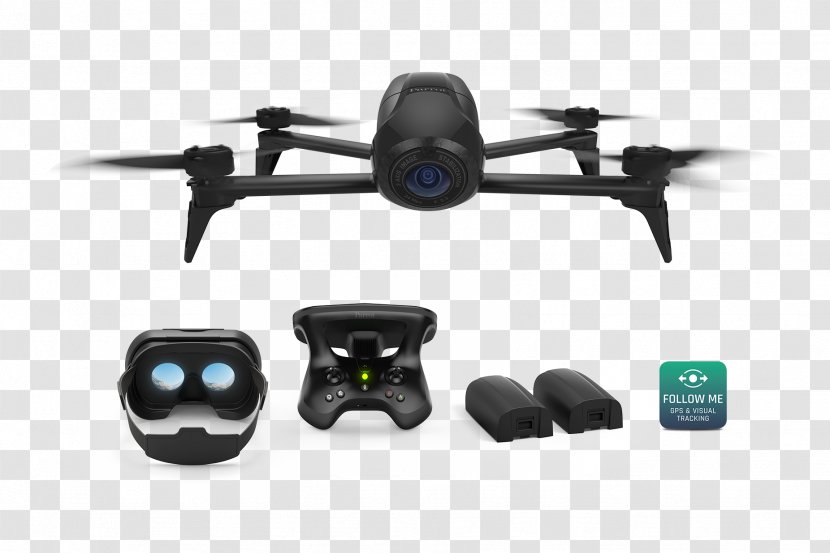 Parrot Bebop 2 Drone Disco AR.Drone First-person View - Drones Transparent PNG