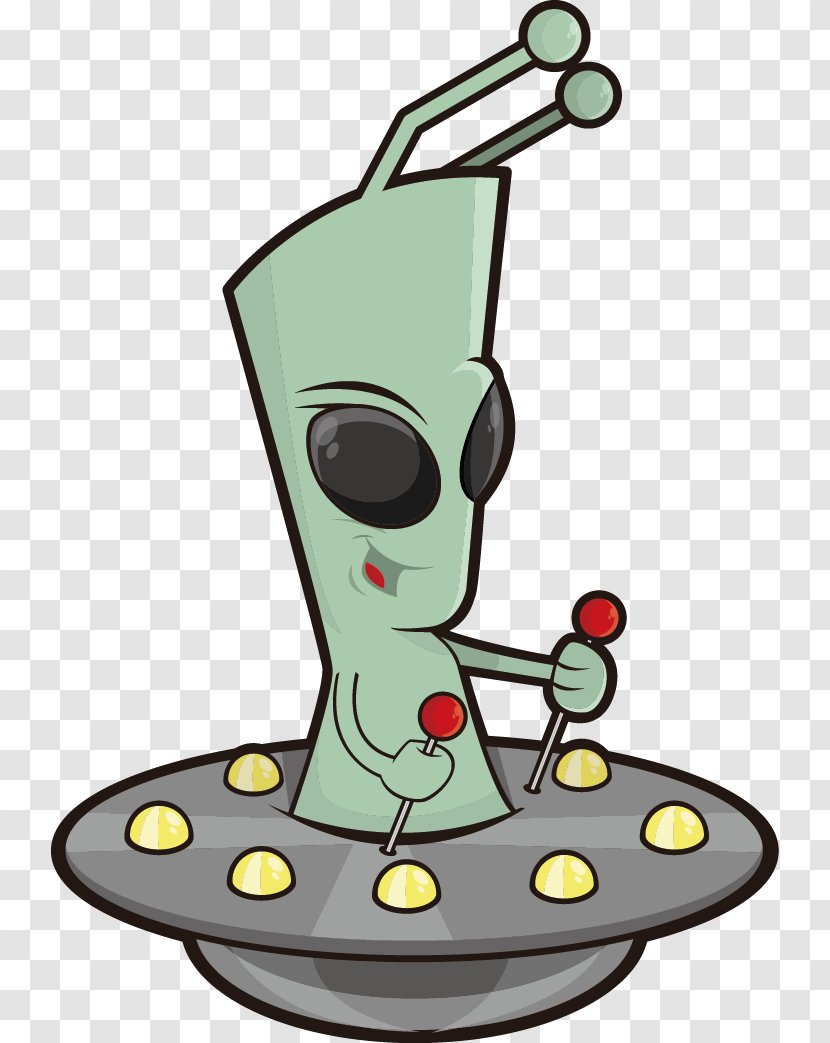 Alien Extraterrestrial Intelligence Cartoon - Organism Transparent PNG