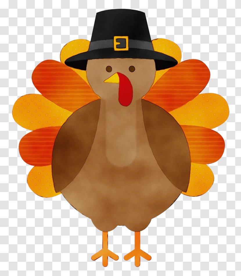 Thanksgiving Turkey Drawing - Meat - Beak Flightless Bird Transparent PNG