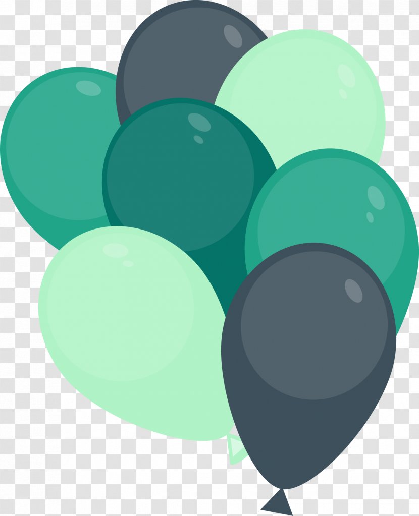 Blue Balloon Drawing Transparent PNG