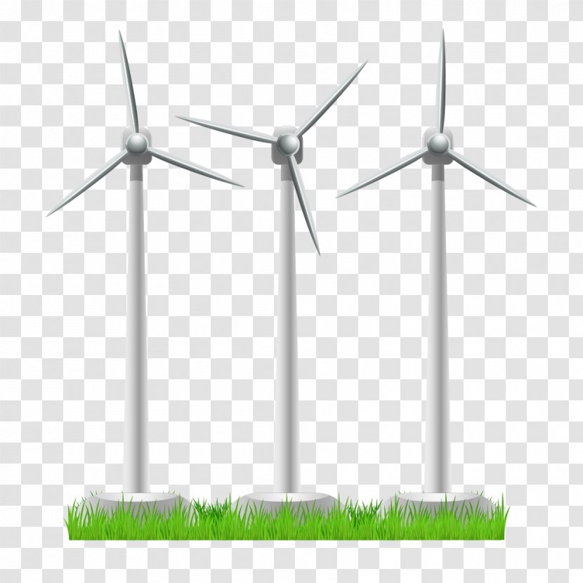 Windmill Energy Wind Turbine - Machine - And Environmental Protection Transparent PNG