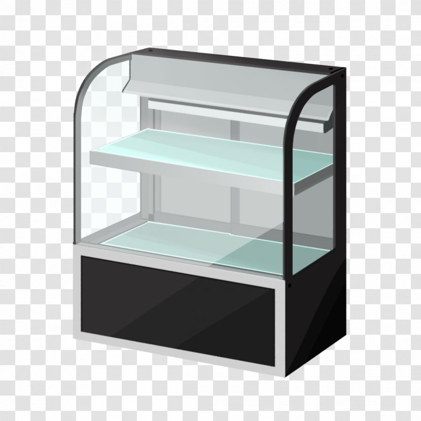 Ice Background - Furniture - Glass Bookcase Transparent PNG