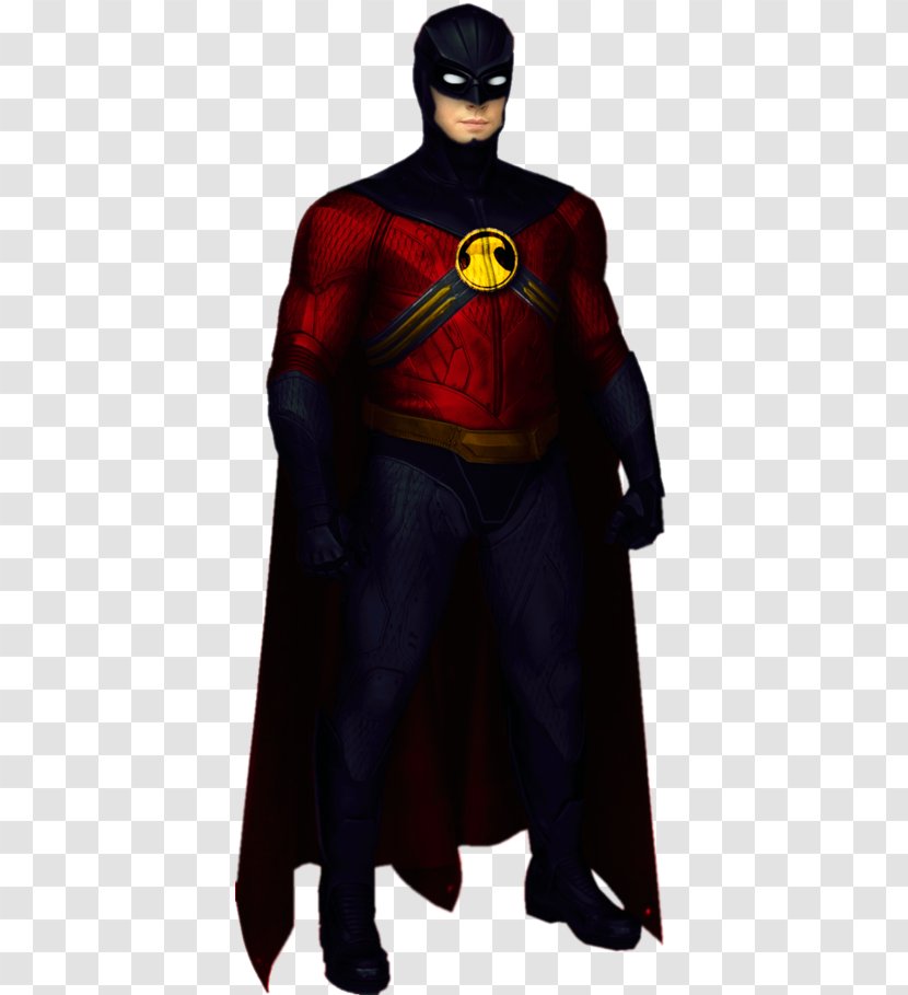 Red Robin Tim Drake Jason Todd Hood - Superhero Transparent PNG