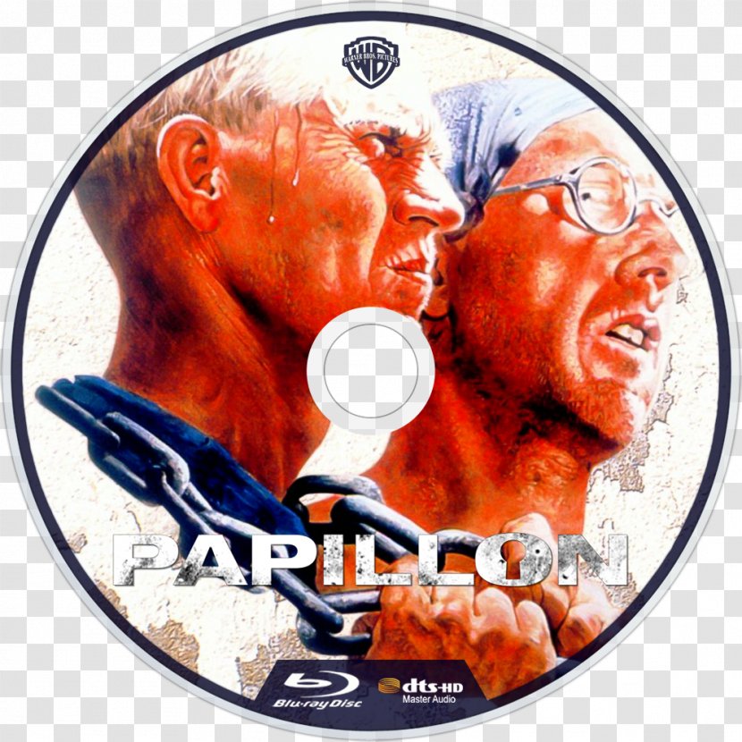 Film Poster DVD Actor Papillon - Franklin J Schaffner - Movie Transparent PNG