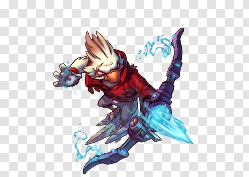 Awesomenauts Art Game Character - Watercolor - Tree Transparent PNG
