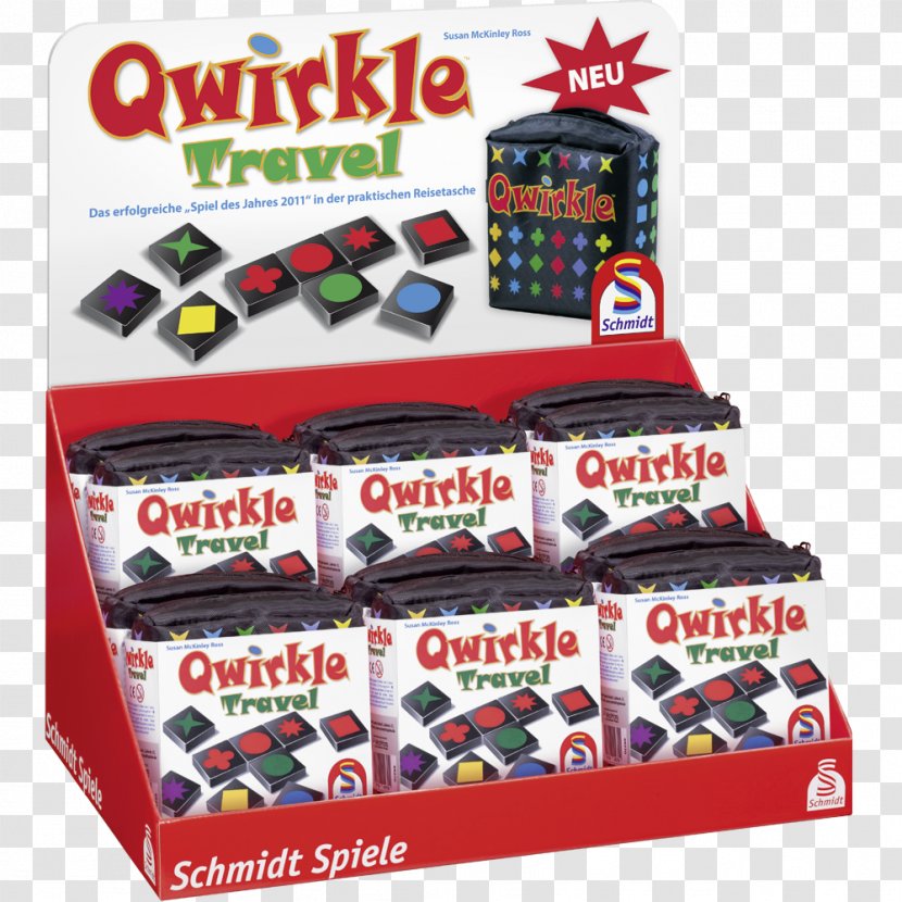 Qwirkle Stratego Board Game Ingenious - Travel Display Transparent PNG