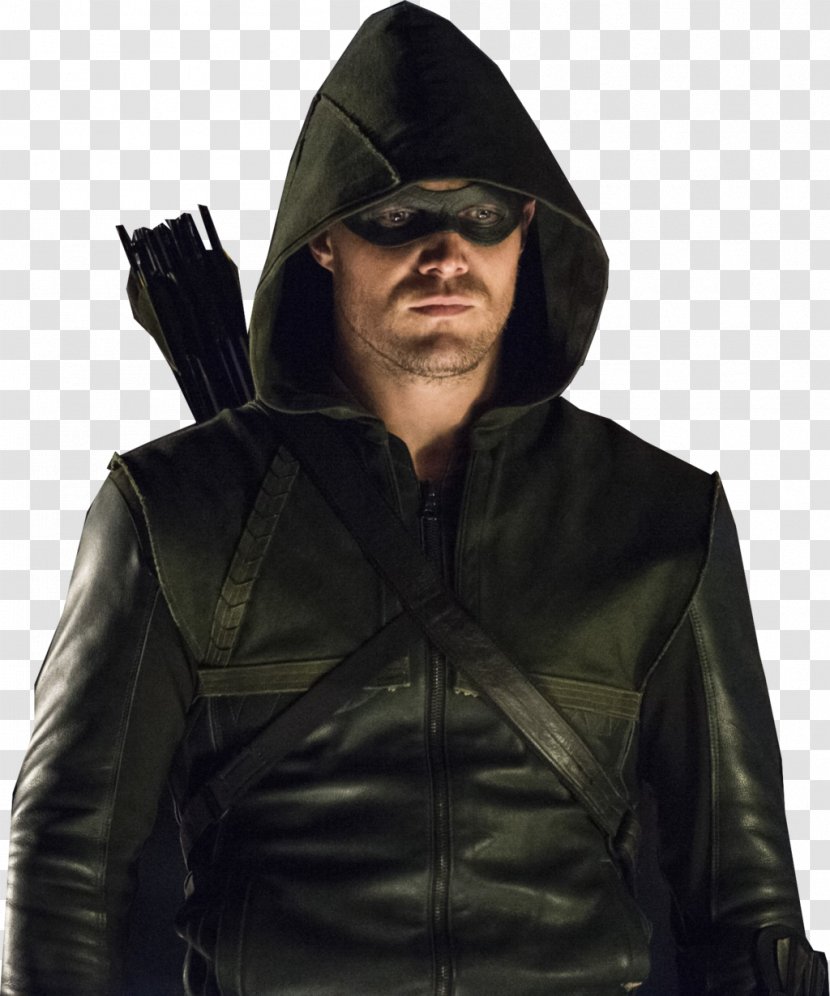 Oliver Queen Green Arrow John Diggle Wildcat Black Canary - Top - Katie Cassidy Transparent PNG