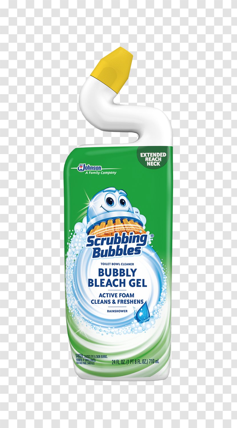 Scrubbing Bubbles Bubbly Bleach Gel Toilet Bowl Cleaner Cleaning Fresh 2 Count 2.68 Ounce NEW 70400 Cleaners Stamp - Agent Transparent PNG