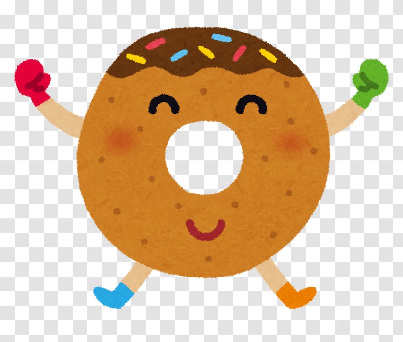 Donuts Food いらすとや Character Person - Baby Toys - Donut. Transparent PNG