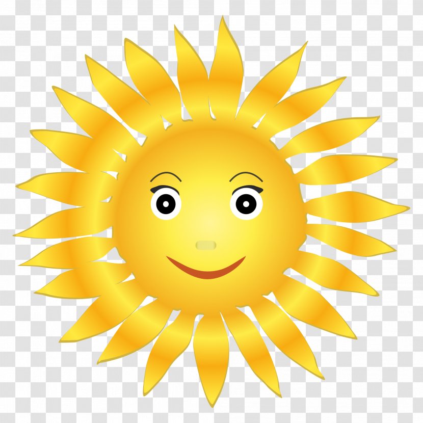 Clip Art - Smiley - Sun Transparent PNG