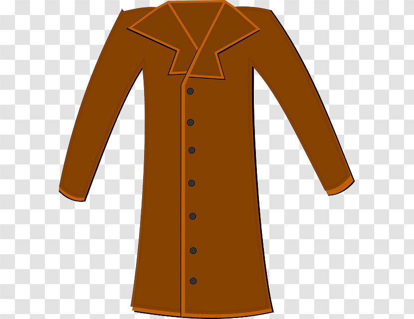 Coat Jacket Clothing Clip Art - Drawing Transparent PNG