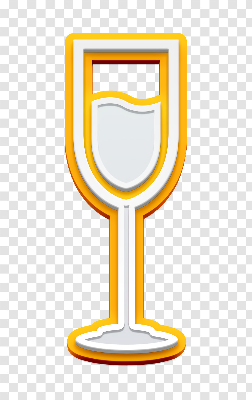 Champagne Icon Food Icon Champagne Glass With Drink Icon Transparent PNG