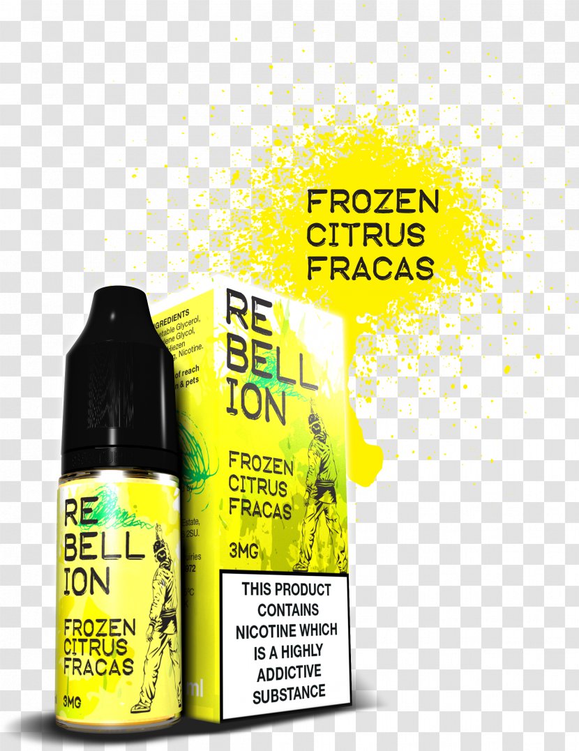 Electronic Cigarette Aerosol And Liquid Frozen Flavor Citrus - United Kingdom - FLAVOUR Transparent PNG