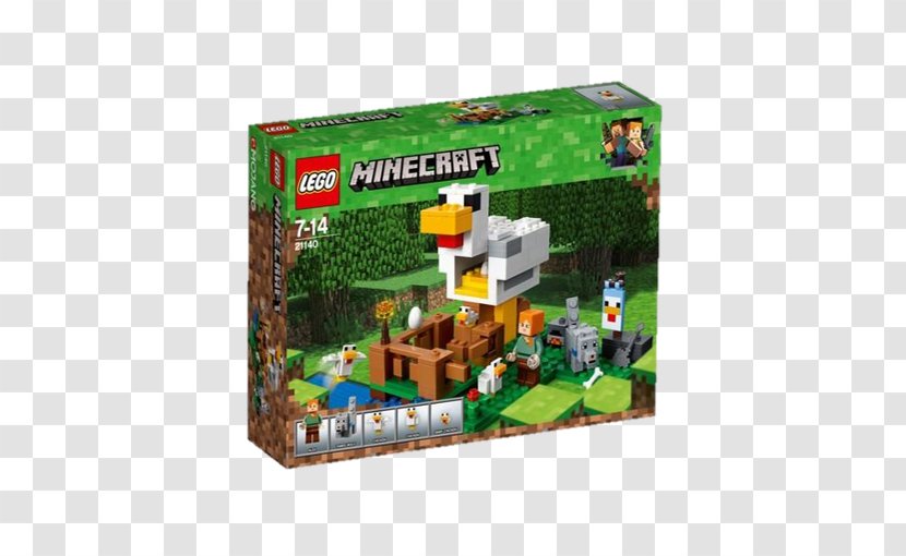 Lego Minecraft Amazon.com Chicken - Coop Transparent PNG
