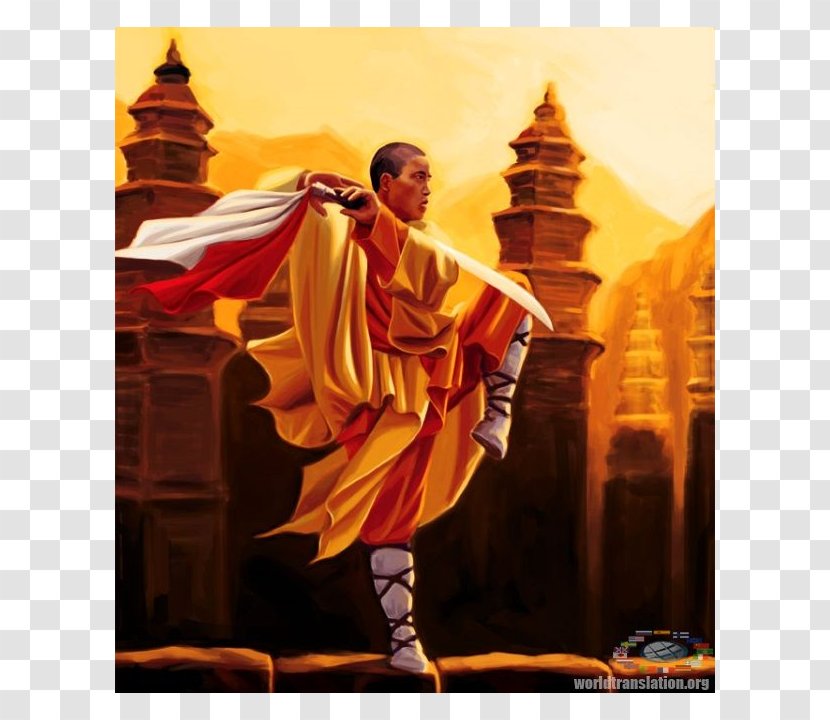 Shaolin Monastery Kung Fu Monk Wushu Religion - Dance - Chong Son Transparent PNG