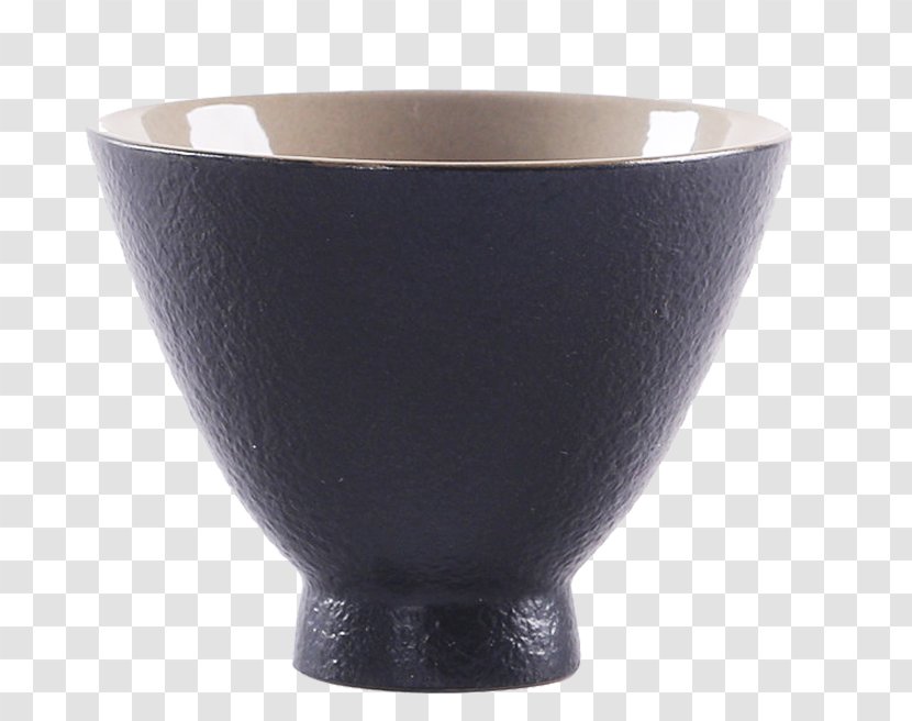 Bowl Teacup - Schwarzkeramik - Handmade Black Tea Transparent PNG
