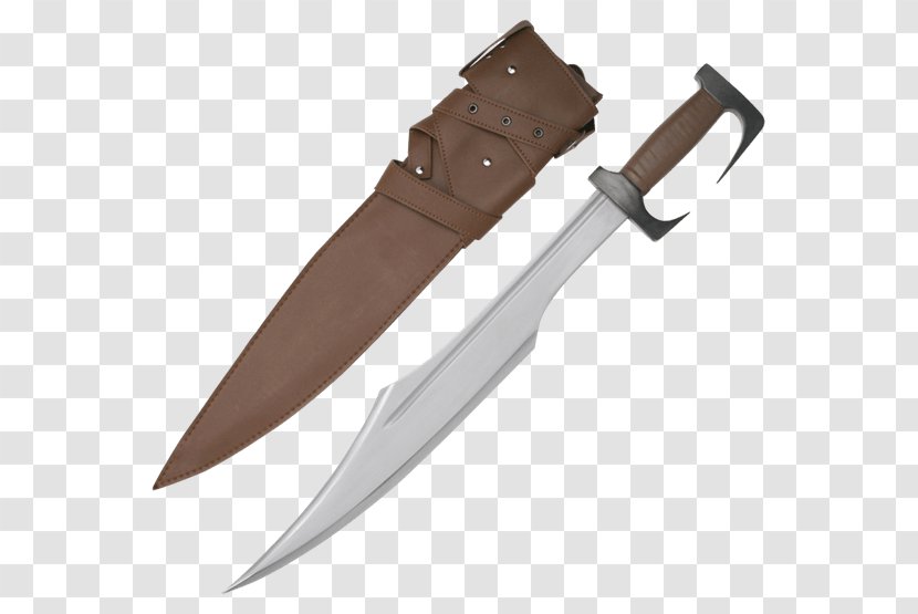 Spartan Army Bowie Knife Ancient Greece Xiphos - Tool - Sword Transparent PNG