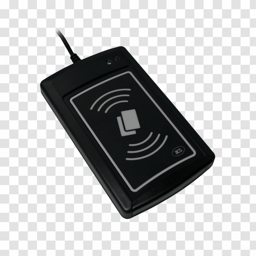 Card Reader Radio-frequency Identification Near-field Communication Contactless Smart - Electronics Accessory - Laptop Transparent PNG