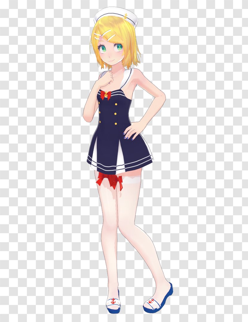 Dress School Uniform Sailor Suit Megurine Luka Clothing - Heart Transparent PNG