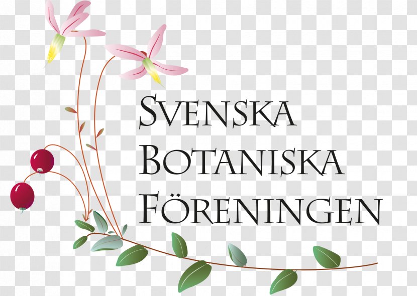 Svenska Botaniska Föreningen Botany Voluntary Association Non-profit Organisation Svensk Botanisk Tidskrift - Floral Design - Gunnarsson Transparent PNG