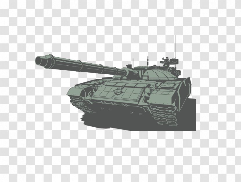 MULTANKS - Gun Turret - Tall On The Tank Transparent PNG