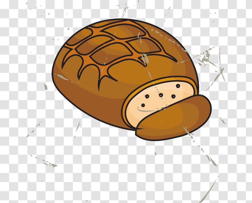 Pineapple Bun Breakfast Bread Food Baker - Baking - Cartoon Images Transparent PNG