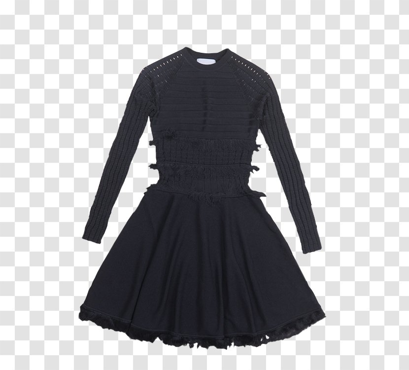 Cocktail Dress Clothing Little Black Sleeve - Day - Fringe Transparent PNG
