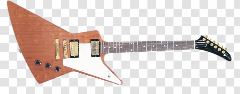 Electric Guitar Gibson Explorer Orville By Melody Maker - Rotary Switch Transparent PNG