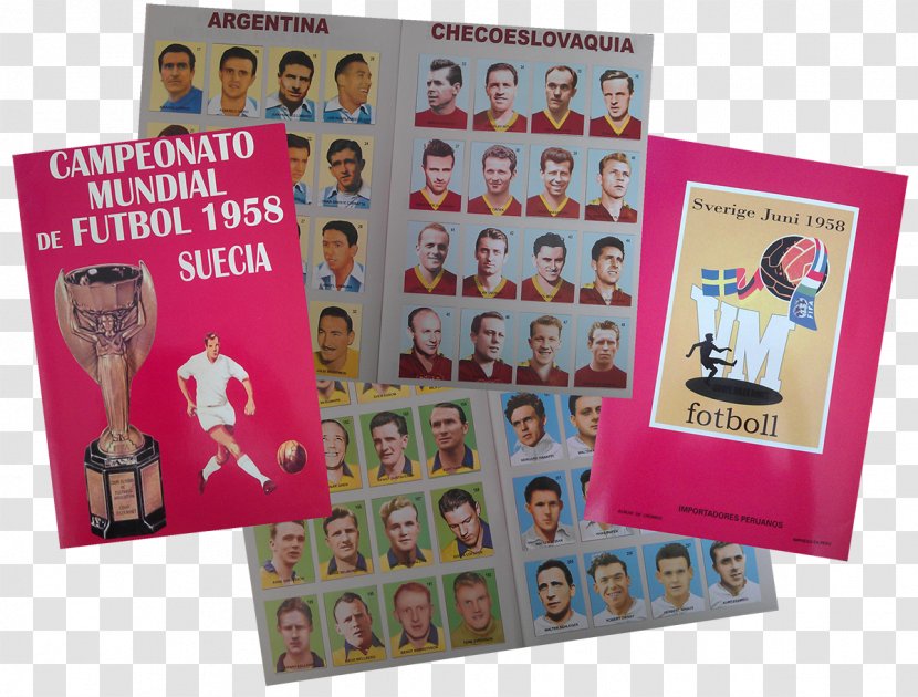 Football Paper Panini Group 1958 FIFA World Cup Sticker Album - Text Transparent PNG