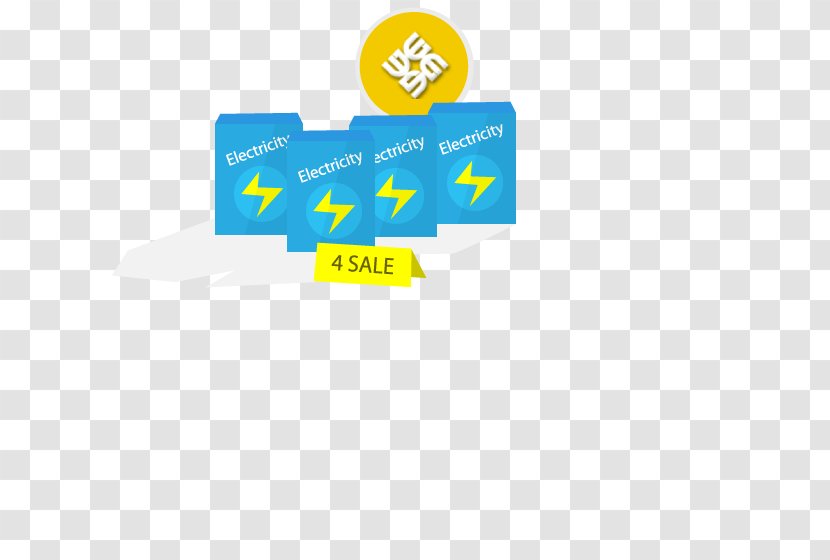 Logo Brand Font - Yellow - Electricity Bill Transparent PNG