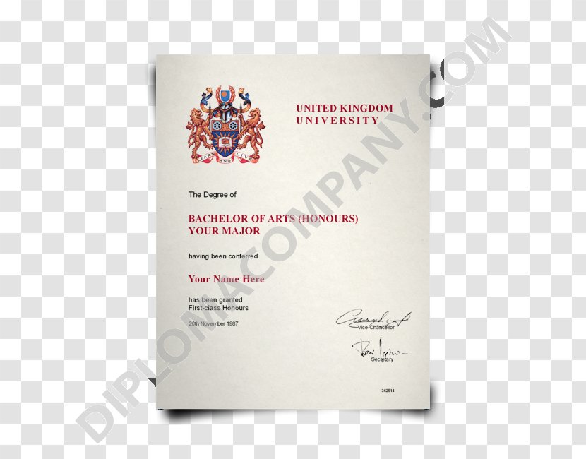 Middlesex University Diploma College Academic Degree - Fak Transparent PNG