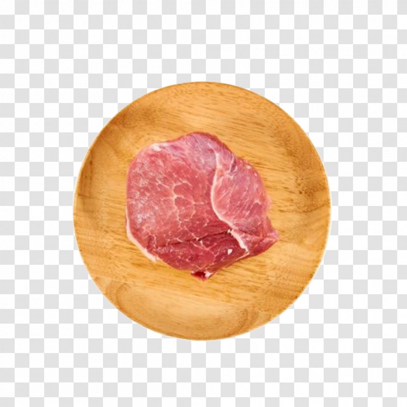 Prosciutto Ham Cecina Meat - Silhouette - Organic Pig Lean Products Real Shot Chart Transparent PNG