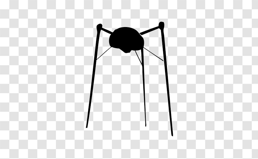 Insect Chair Line - Black Transparent PNG