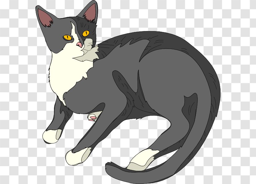 Kitten Cartoon - Manx Cat - Paw Oriental Longhair Transparent PNG