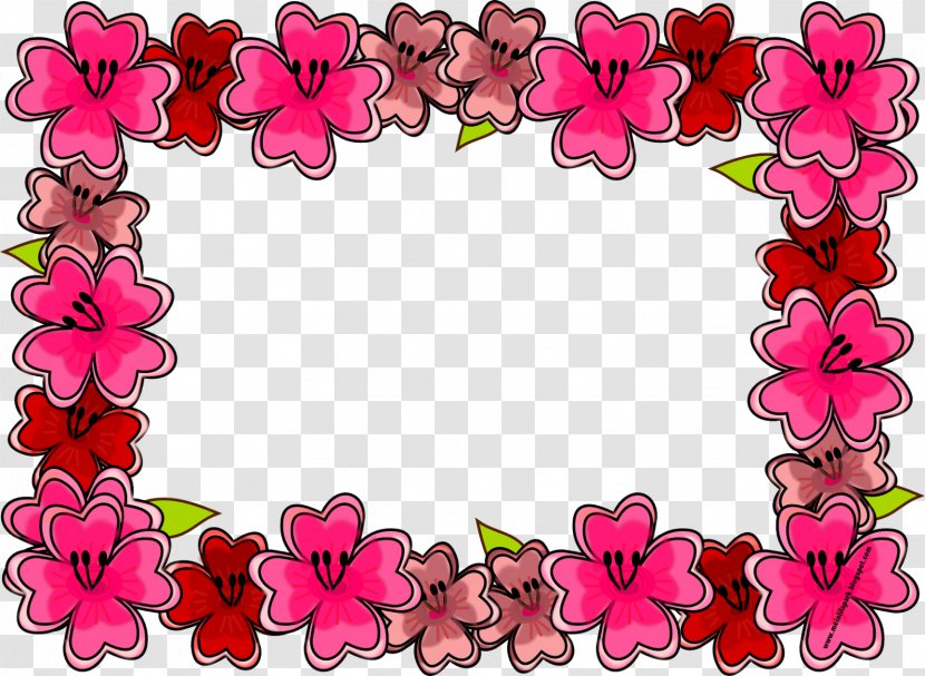 Picture Frames Flower Clip Art - Flowering Plant - Brown Frame Transparent PNG