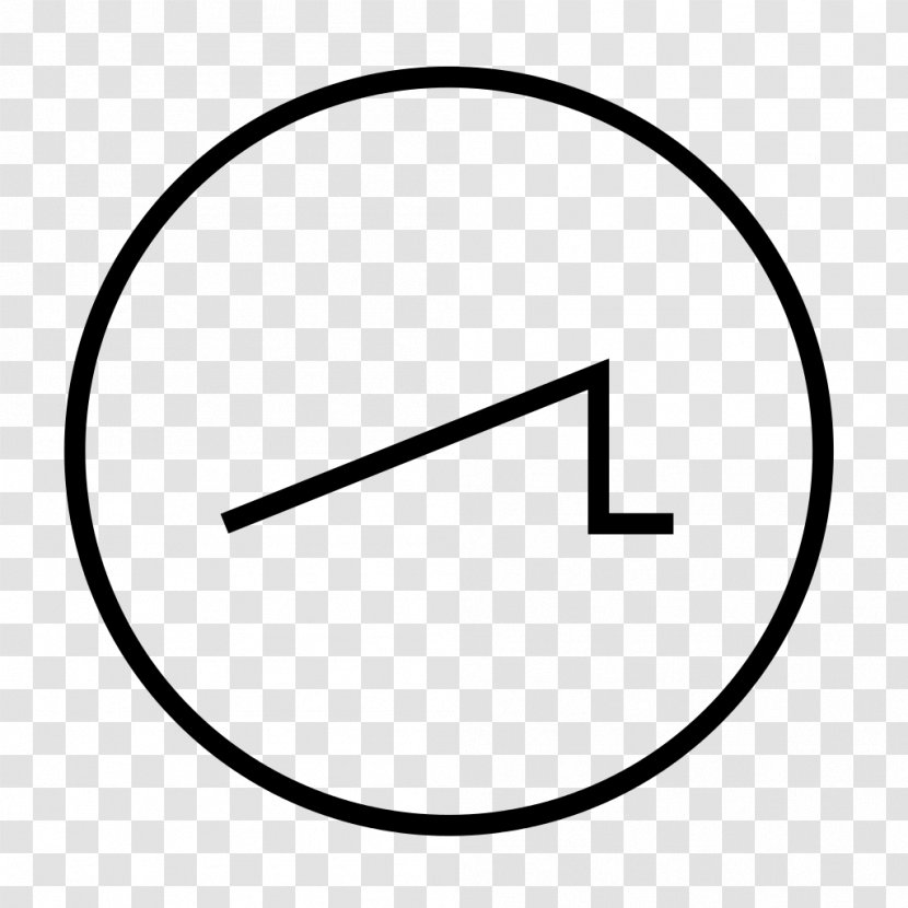 Circle Angle Area Symbol Number - Line Art - Carriage Transparent PNG