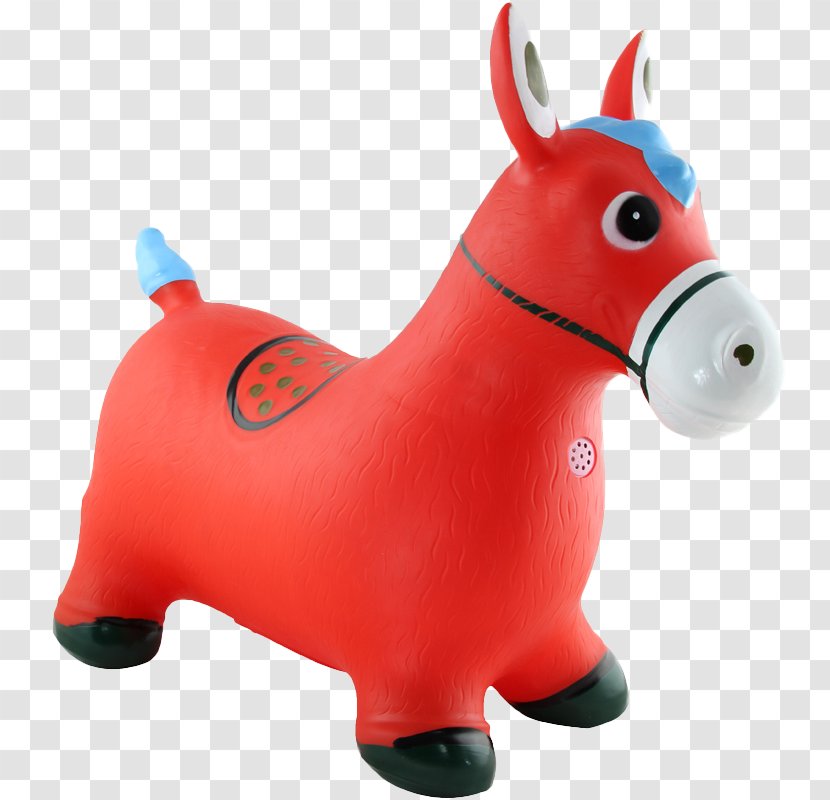Horse Toy Red Transparent PNG