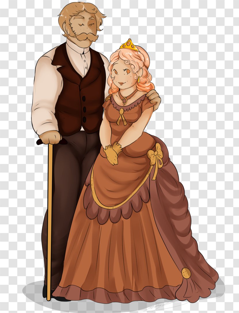 Costume Design Human Behavior Figurine - Character - King And Queen Transparent PNG