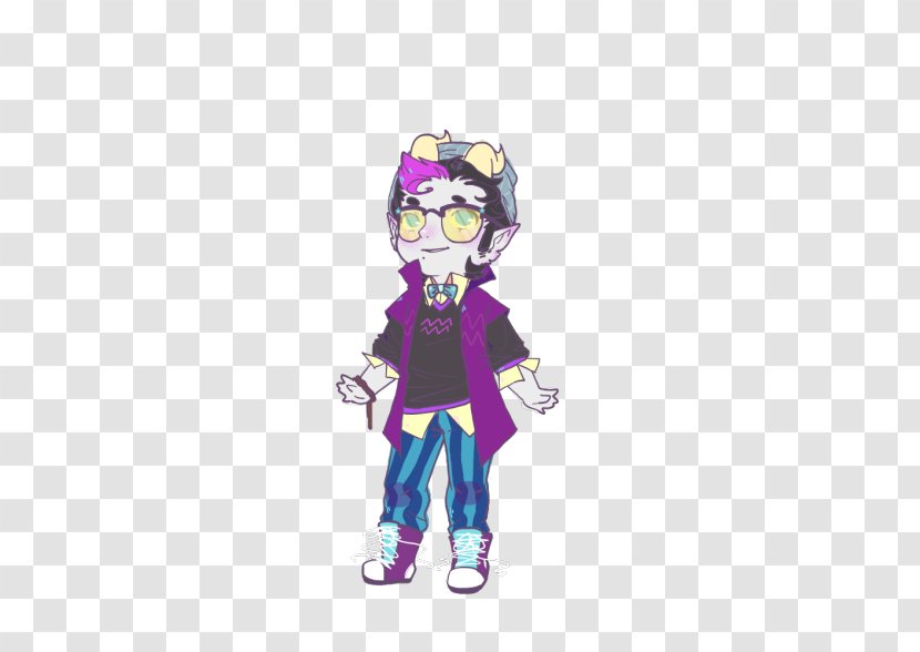 Illustration Costume Cartoon Purple Character - Studio Canal French Fashion Show Transparent PNG