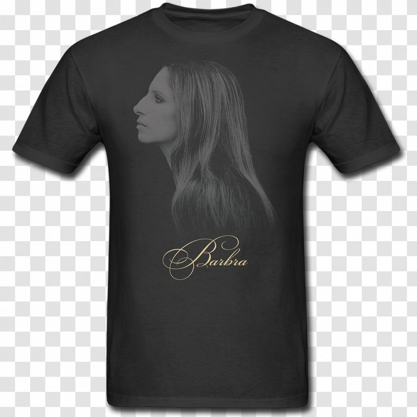 T-shirt Logo Hoodie Male - Silhouette - Barbra Streisand Transparent PNG